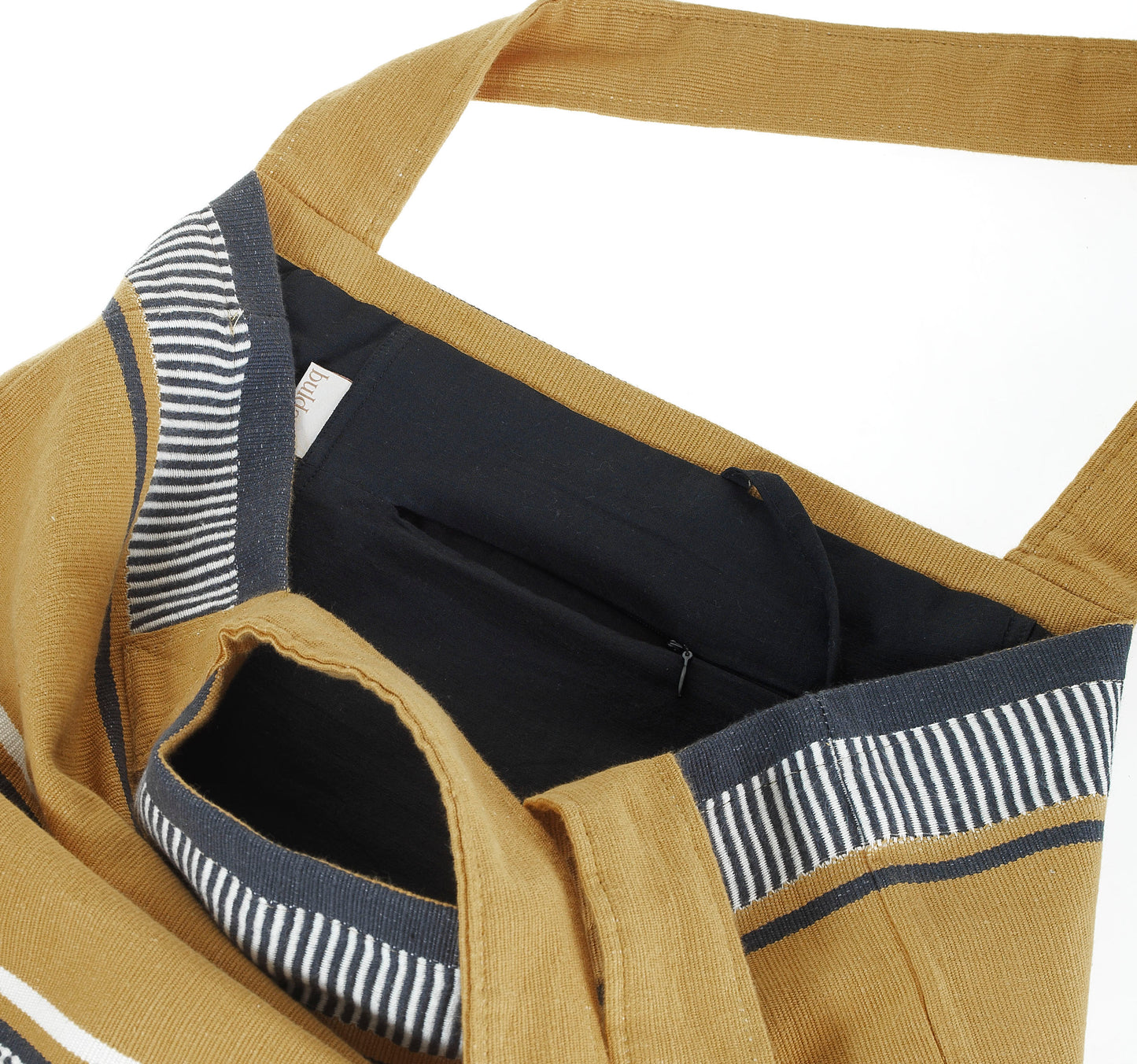 Bolso de playa Gali Mostaza