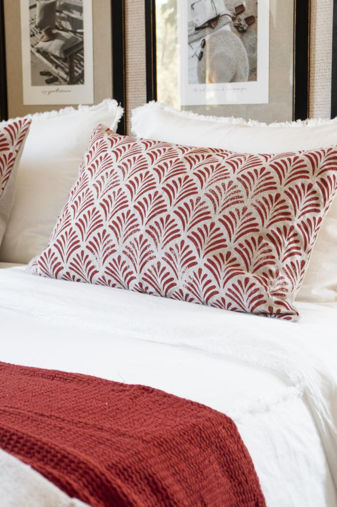 Funda Cojín Summer Rojo 40x60 cm