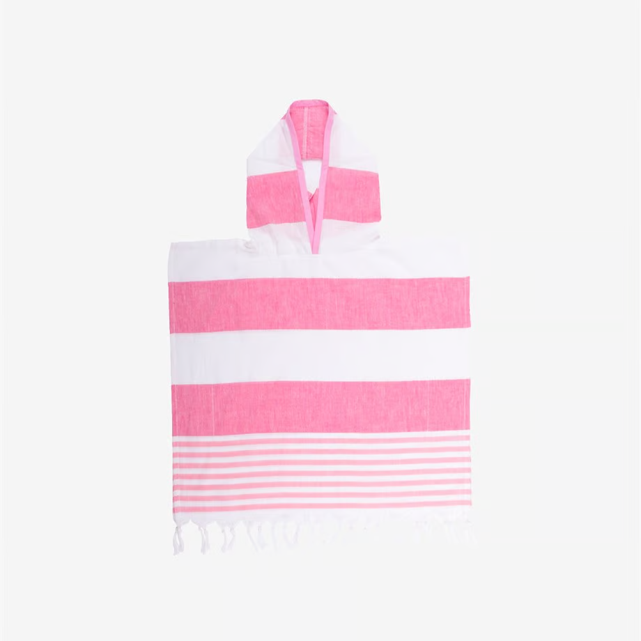 Cuba Kids Poncho Fucsia